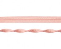 Elastisches Einfassband JACQUARD, einfarbig, 20 mm helles...