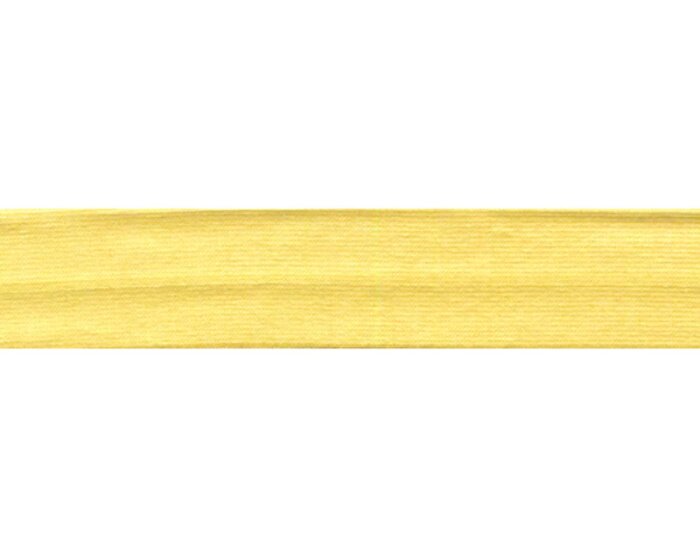 Jersey-Schrägband aus Baumwolle, einfarbig, 20 mm gelb