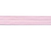 Elastic-Schrägband aus Baumwolle, einfarbig, 18 mm rosa