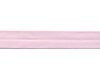 Elastic-Schrägband aus Baumwolle, einfarbig, 18 mm rosa