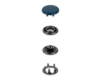Vario Creative Tool Druckknöpfe JERSEY, 11 Farben in 12 mm, Prym blau