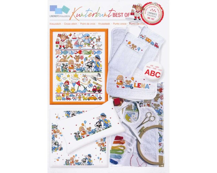 Stickvorlage: Kunterbunt - Best of, Lindners Kreuzstiche