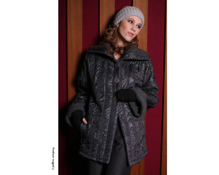Schnittmuster JACKE AUS DOUBLEFACE-STEPP, pattern company