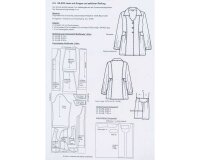 Schnittmuster JACKE MIT SEITLICHEN RAFFUNGEN, pattern...