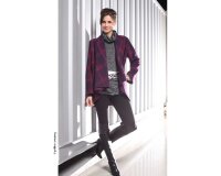 Schnittmuster JACKE MIT WASSERFALLARTIGEM SAUMVERLAUF,...