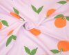 Sweatstoff FRUTTA, Mandarinen, lavendel-orange, Hilco