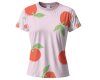 Sweatstoff FRUTTA, Mandarinen, lavendel-orange, Hilco