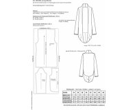Schnittmuster JERSEYMANTEL, pattern company