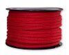 Runde Baumwollkordel für Hoodies, 6 mm rot