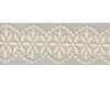 Spitzenband ELARA mit beidseitiger Bogenkante, 40 mm, creme