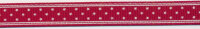 Ripsband TARIK, Sterne, 10 mm breit, 3 Farben rot