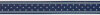 Ripsband TARIK, Sterne, 10 mm breit, 3 Farben dunkelblau