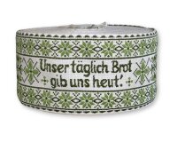 18-cm-Rapport Webband VATERUNSER, 80 mm breit, Gebet,...