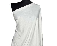 Italienischer Baumwolljersey mit Leinen LINNE, helles beigegrau