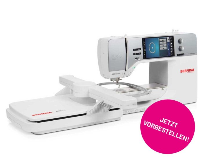 BERNINA 735 PRO Näh- und Stickmaschine mit Stickmodul SDT
