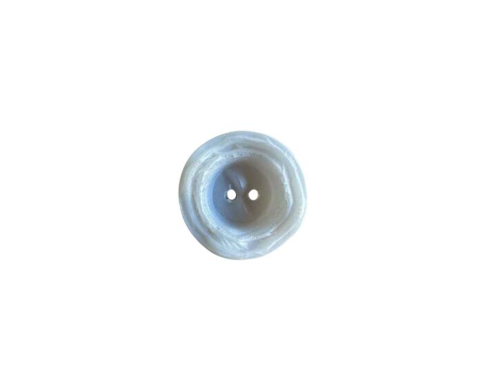 Kunststoffknopf BOWL, Relief-Optik, 15 mm, hellgrau, Union Knopf