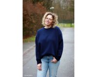 Schwerer Kuschel-Sweat HANNI, dunkelblau, Swafing