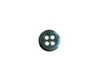 Kunststoffknopf OLIVE, mit Glanzrand, 14 mm,...