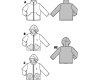 Schnittmuster für Kinder JACKE, burda kids 9425