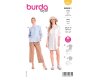 Schnittmuster BLUSE und LONGBLUSE, burda style 6001