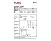 Schnittmuster BLUSE und LONGBLUSE, burda style 6001