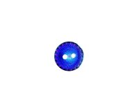 Blauer Kunststoffknopf CRAZY mit Strudel-Optik,...