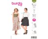 Schnittmuster WICKELROCK, burda style 6340