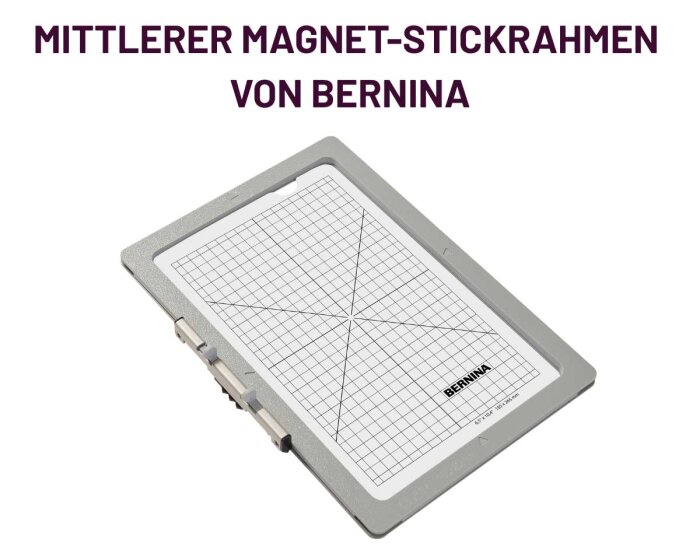 BERNINA Magnet-Stickrahmen, medium, 16,5 x 26,5 cm