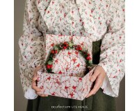 Baumwollstoff ILEXWICHTEL, Silke Leffler, Acufactum