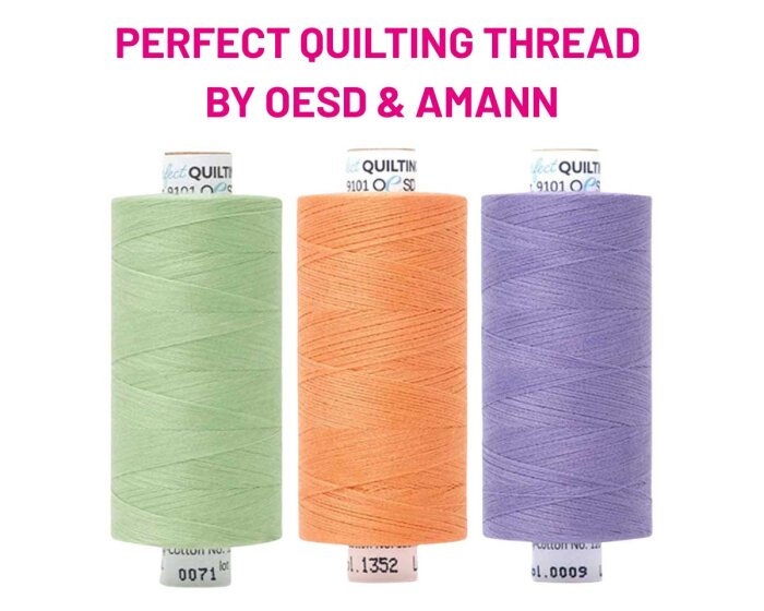 Maschinen-Quiltgarn PERFECT QUILTING THREAD No.120, 1000 m, OESD