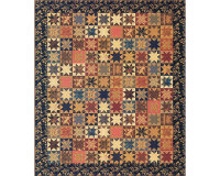 60 cm Reststück Patchworkstoff STICKS & STONES, Strichelmuster, gedecktes rot-pastellrot, Moda Fabrics