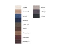 YKK Reißverschluss METALLZAHN, brüniert, teilbar jeansblau 80 cm