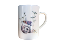Teetasse FEENRUHE, Fee im Schneckenbett, Acufactum