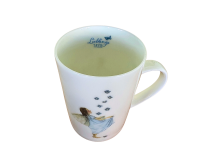 Teetasse BLÜTENFEE, Fee im Blütenregen, Acufactum