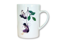Teetasse FEENSCHAUKEL, Feenschaukel am Beerenzweig, Acufactum
