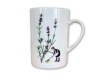 Teetasse GÄRTNERIN, kleine Gärtnerin im Lavendelfeld, Acufactum