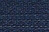YKK Reißverschluss METALLZAHN, brüniert, nicht teilbar marineblau 16 cm
