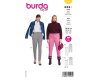 Schnittmuster HOSE mit Bügelfalten, burda style 5712