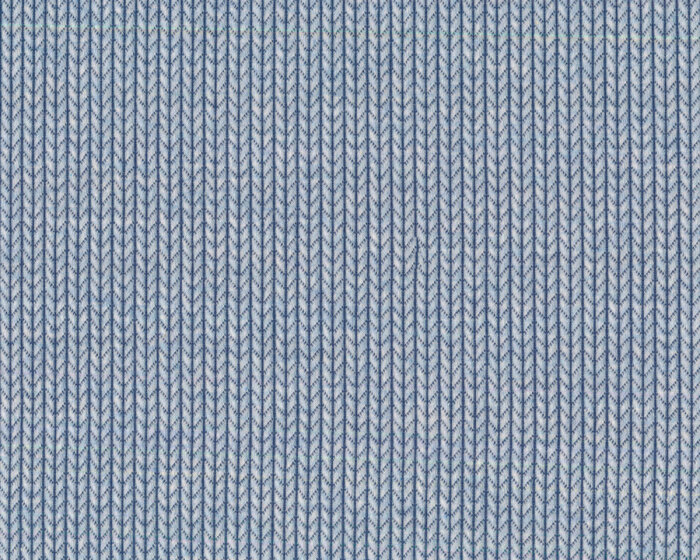 40 cm Reststück Jacquard-Strick KNIT KNIT, Grobmaschen-Optik, hellblau, Albstoffe