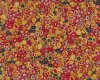 Metallic-Patchworkstoff GUSTAV KLIMT, Der Kuss, Ovale, rot