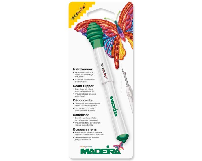 Nahttrenner SEAM-FIX mit Garnentferner, Madeira