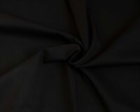 70 cm Reststück Baumwollstretchstoff AGLIO, schwarz,...