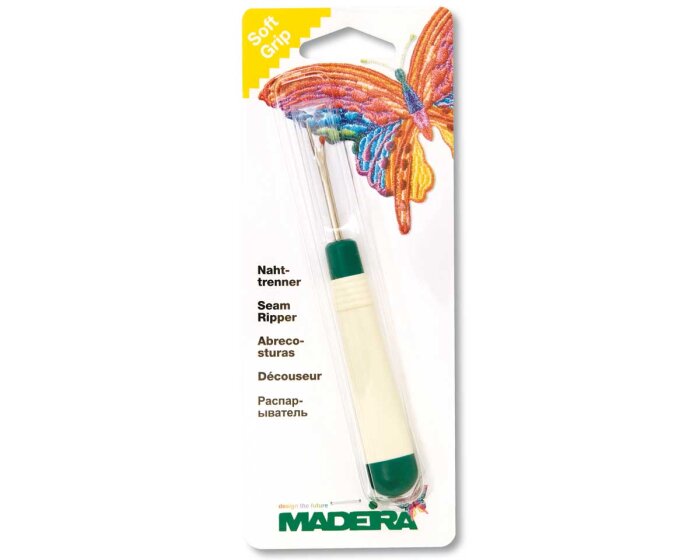 Nahttrenner mit Soft Grip, Madeira