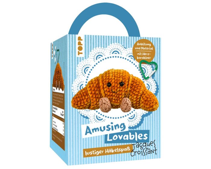 Häkelset Amusing Lovables JACQUES CROISSANT, TOPP