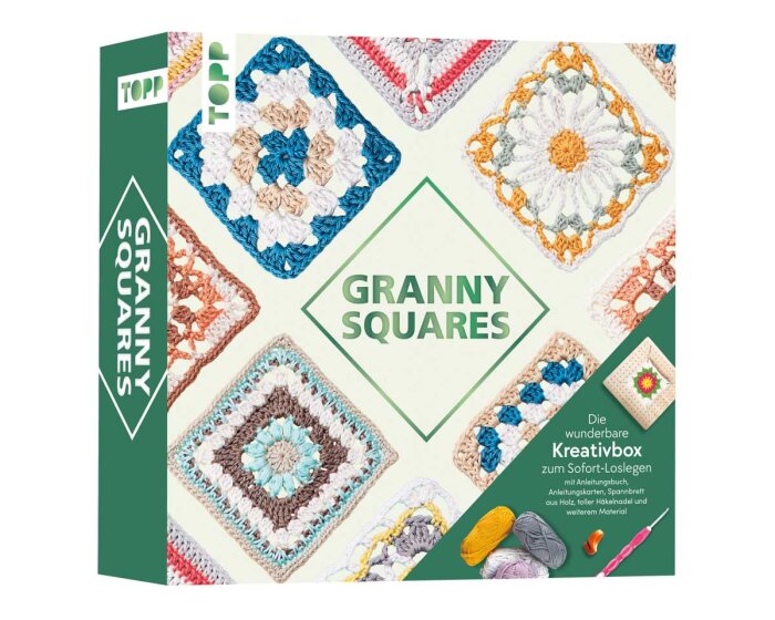 Häkelbox: Granny Squares, TOPP
