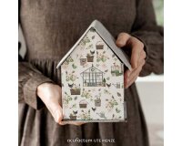 Baumwollstoff GEWÄCHSHÄUSER, Kerstin Heß, Acufactum