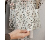 Baumwollstoff GARTENGESPRÄCHE, Kerstin Heß,...