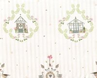 Baumwollstoff LANDHAUSORNAMENTE, Kerstin Heß, Acufactum