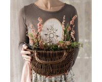 Baumwollstoff LANDHAUSORNAMENTE, Kerstin Heß, Acufactum