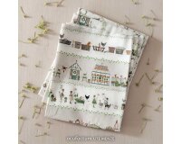 Baumwollstoff LANDHAUSSTREIFEN, Kerstin Heß, Acufactum
